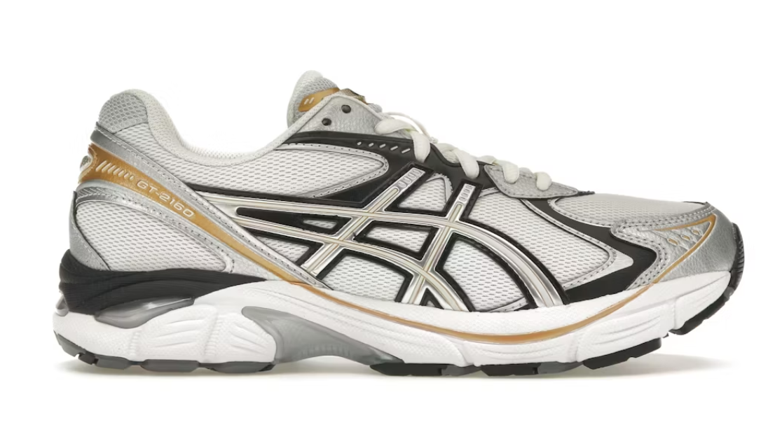ASICS GT-2160 Cream Pure Silver Gold